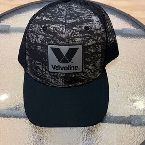 Valvoline Black Gray Trucker Hat